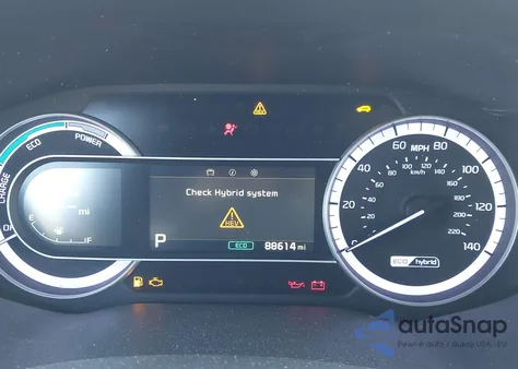 2020 Kia Niro Lx z USA, uszkodzony, nr VIN KNDCB3LC6L5399521